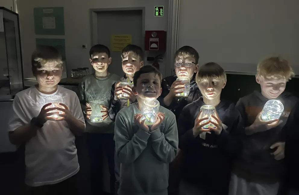 Solarlampen bauen - Workshop der MINT-Gruppe