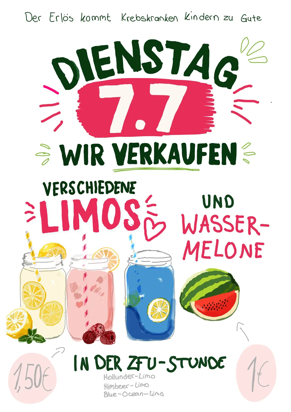 Limonaden- und Melonentag